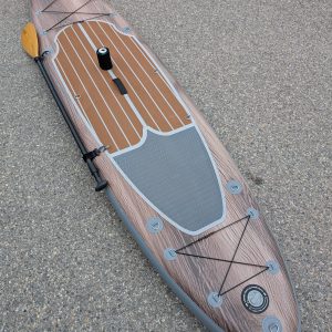 Premium + Adult Inflatable SUP / Paddle Board ( 11'6"x32"x6" ) with Action Camera Mount * SALE $120 OFF *