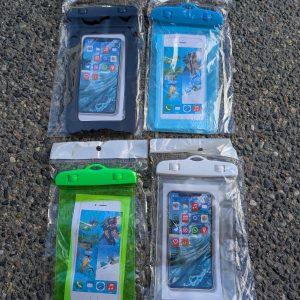 Water Proof Cell Phone Case / Pouch * For up to 6"1/2 x 3"1/2 Phones *