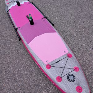 Premium Tandem (2 person) Adult Inflatable SUP / Paddle Board ( 13'6"x32"x6" ) with 3 in 1 Camera Mount * SALE 200$ 0FF *
